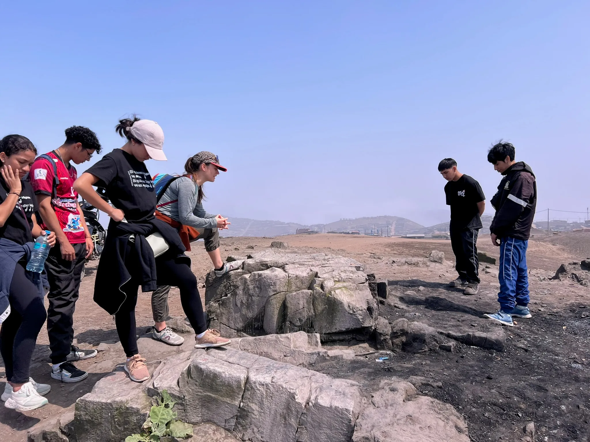 Students enjoying time together