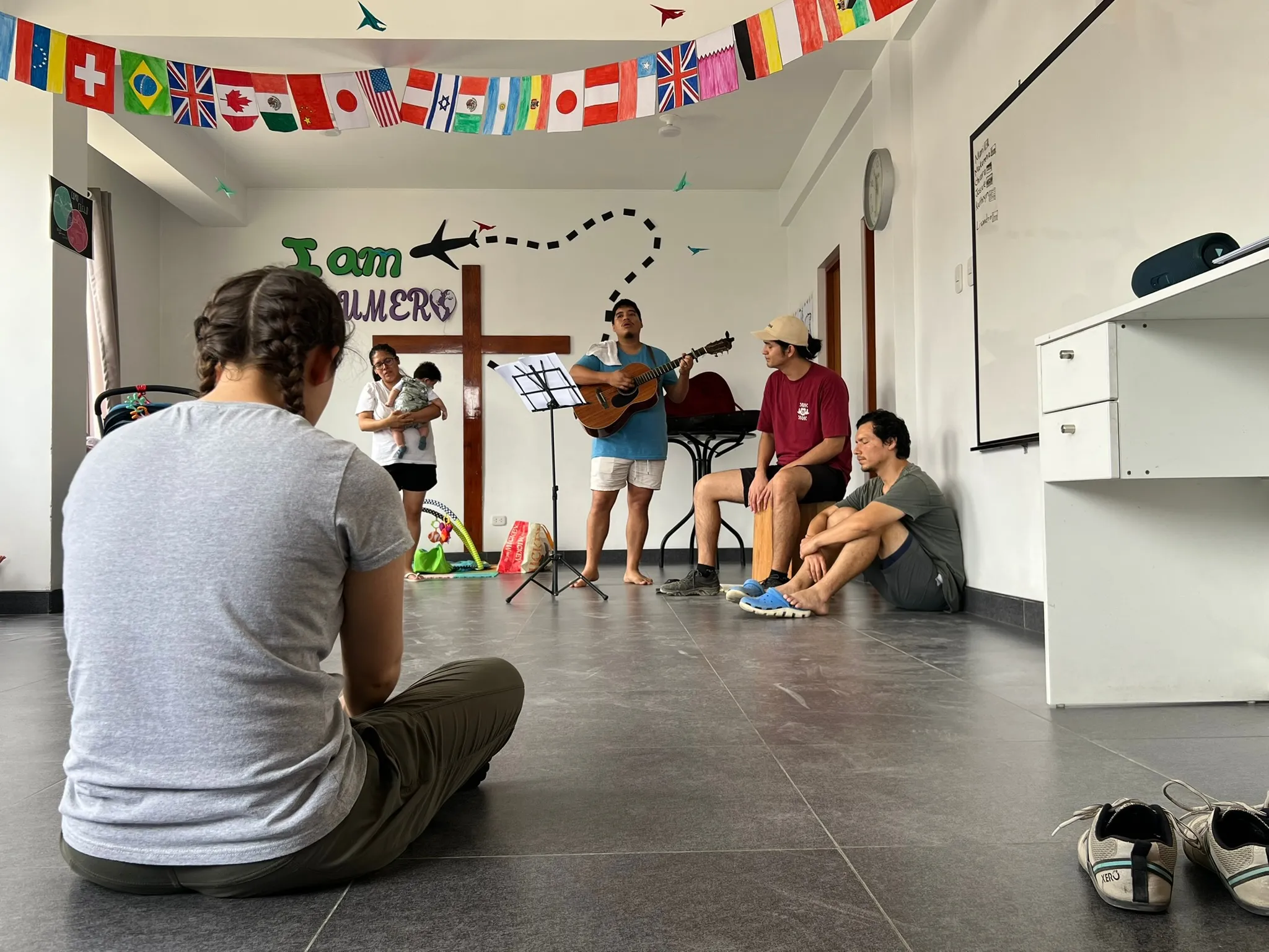 Students enjoying time together